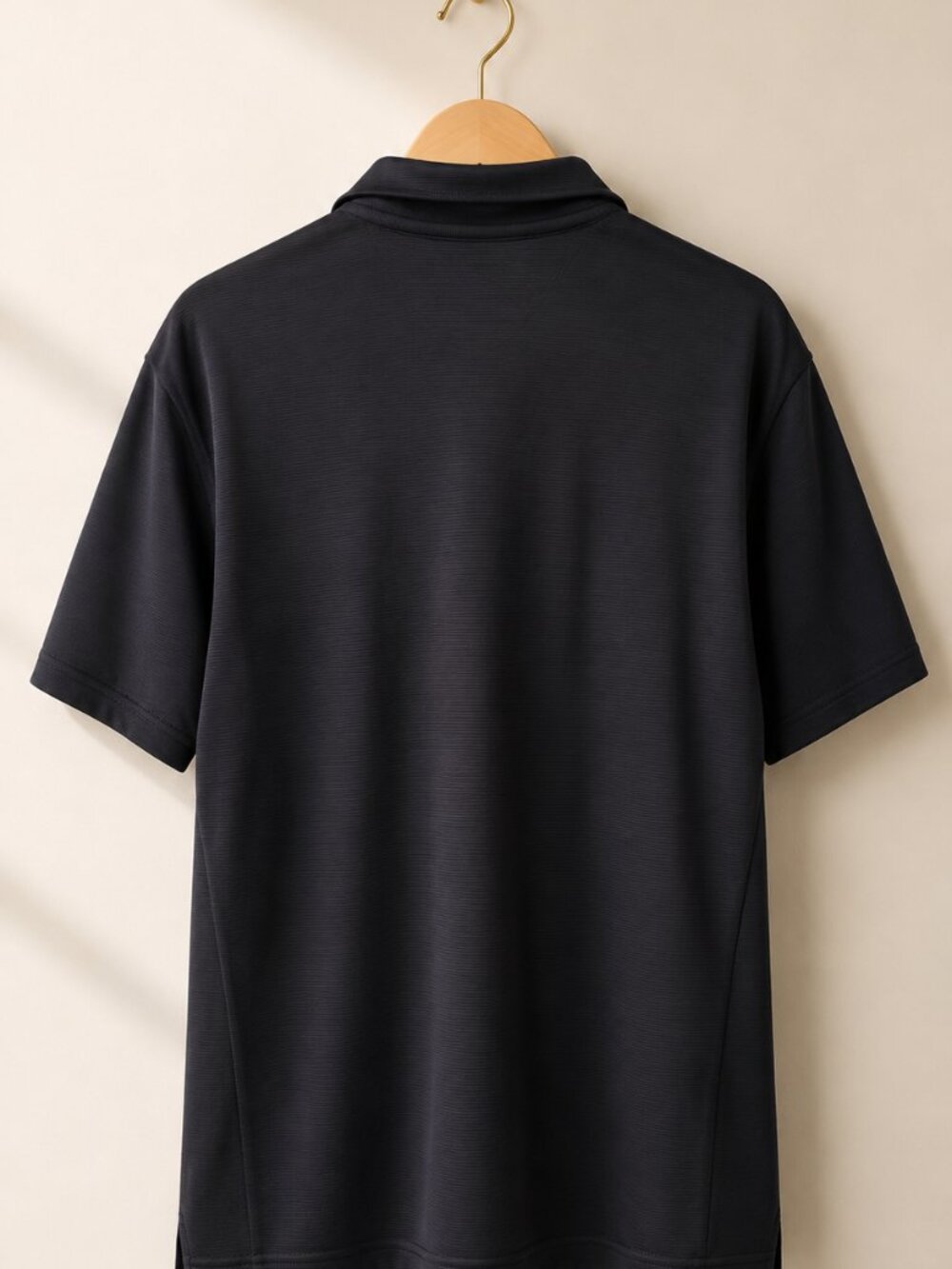 Reebok Performance Ace Polo Shirt Men's XL Black Moisture Wicking Golf Active - Picture 2 of 3